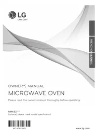 Notice LG MH6322DS Plaque de grill