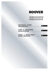 Notice HOOVER FRAMELESS HMBG25GDFW Microonde