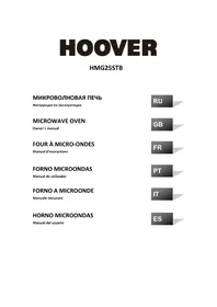 Notice HOOVER CHEFVOLUTION HMG25STB Microonde