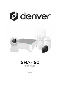 Notice DENVER SHA150 Sistema de alarma