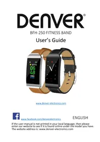 Notice DENVER BFH250 Smartwatch