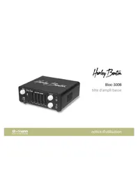 Notice Harley Benton BLOCK300B Ampli de basses