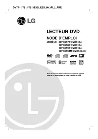 Notice LG DV7811E1S Dvd speler