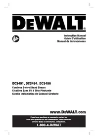 DEWALT DCS494 - Scissors