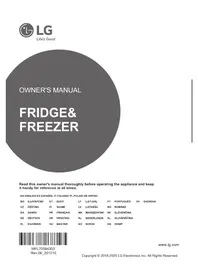 Notice LG GBD62PZYFN Congelator