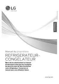 Notice LG GNB372RLCR Réfrigérateur-congélateur