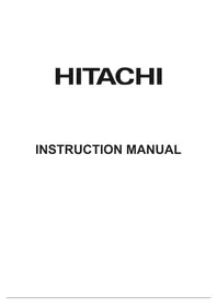 Notice HITACHI 65HAK5751 Televízió