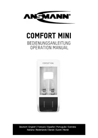Notice ANSMANN COMFORT MINI Battery charger