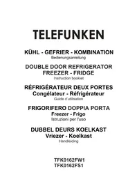 Notice TELEFUNKEN TFK0162FS1 Frigorifero