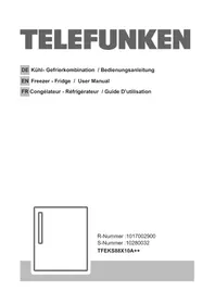 Notice TELEFUNKEN TFEKS88X10 Réfrigérateur