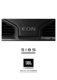 Notice JBL EON 518S Subwoofer