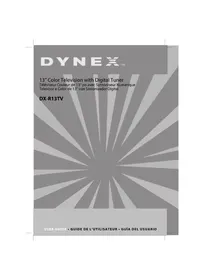 Notice Dynex DXR13TV TV