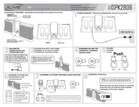 Notice iLive ISPK2806BLK Haut-parleur