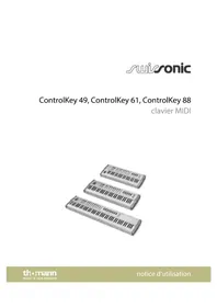 Notice Swissonic CONTROLKEY 88 Clavier MIDI