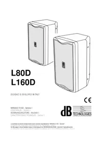Notice DB Technologies L 160 D Altoparlante