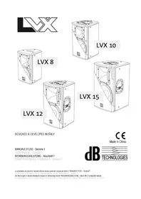 Notice DB Technologies LVX 12 Altoparlante