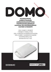 Notice DOMO DO9064C Tosti-ijzer