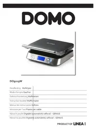 Notice DOMO DO9219W Tosti-ijzer