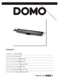 Notice DOMO DO8306TP Placa de parrilla