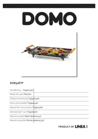 Notice DOMO DO8308TP Placa de parrilla