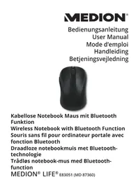 Notice MEDION E83051 (MD 87360) Souris