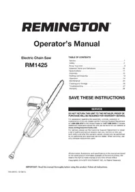 REMINGTON RM1425 - Saw