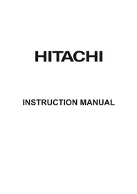 Notice HITACHI 32HAK4250 Téléviseur