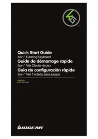 Notice IOGEAR IKON GKB703L Clavier