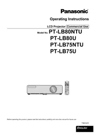PANASONIC PTLB75U - Projector
