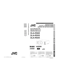Notice JVC DLARS55 Projecteur