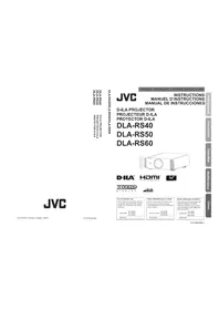 Notice JVC DLARS60U3D Projecteur