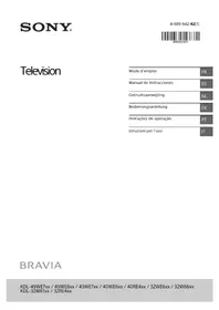 Notice SONY KDL32W6105 Projetor