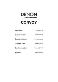 Notice DENON CONVOY Pregnant