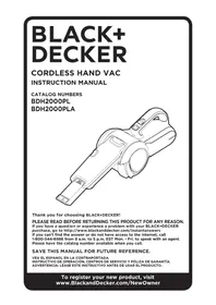 BDH2000PL03QV BLACK & DECKER