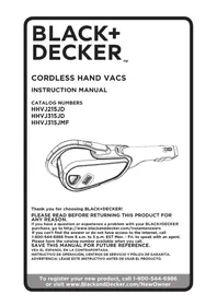 BLACK &amp; DECKER HHVJ315JMF71 - Hand vacuum cleaner