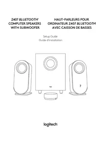 Notice LOGITECH Z407 Enceinte bluetooth