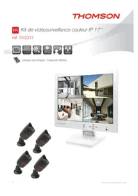 Notice THOMSON 512317 Telecamera di sorveglianza