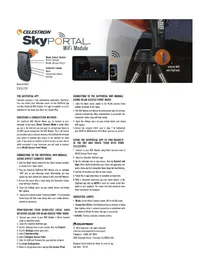 Notice CELESTRON SKYPORTAL Module Wi-Fi