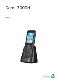 Notice DORO 7000H Téléphone