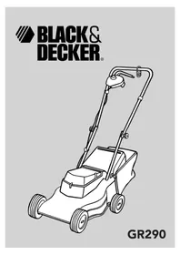 Notice BLACK & DECKER GR270 Plæneklipper