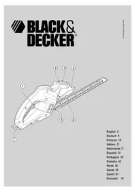 BLACK &amp; DECKER GT115 - Tagliasiepi
