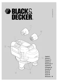 Notice BLACK & DECKER LZR310 Pointeur laser