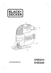 Notice BLACK & DECKER KFBES500 Elektrikli testere