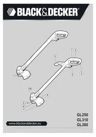 Notice BLACK & DECKER GL360 мотокоса