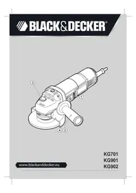 Notice BLACK & DECKER KG902 Zımpara makinesi