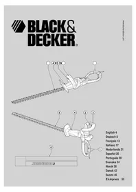 BLACK &amp; DECKER GT370 - Tagliasiepi