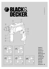 Notice BLACK & DECKER KR60 Hammer