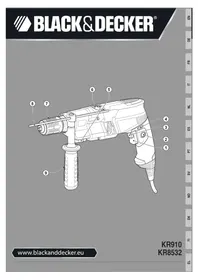 Notice BLACK & DECKER KR910 Hammer