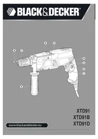 Notice BLACK & DECKER XTD91K Hammer