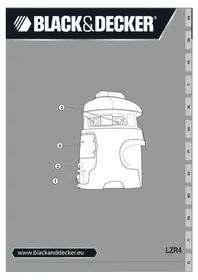 Notice BLACK & DECKER LZR4 Pointeur laser